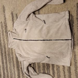 North face Teddy full zip sweater